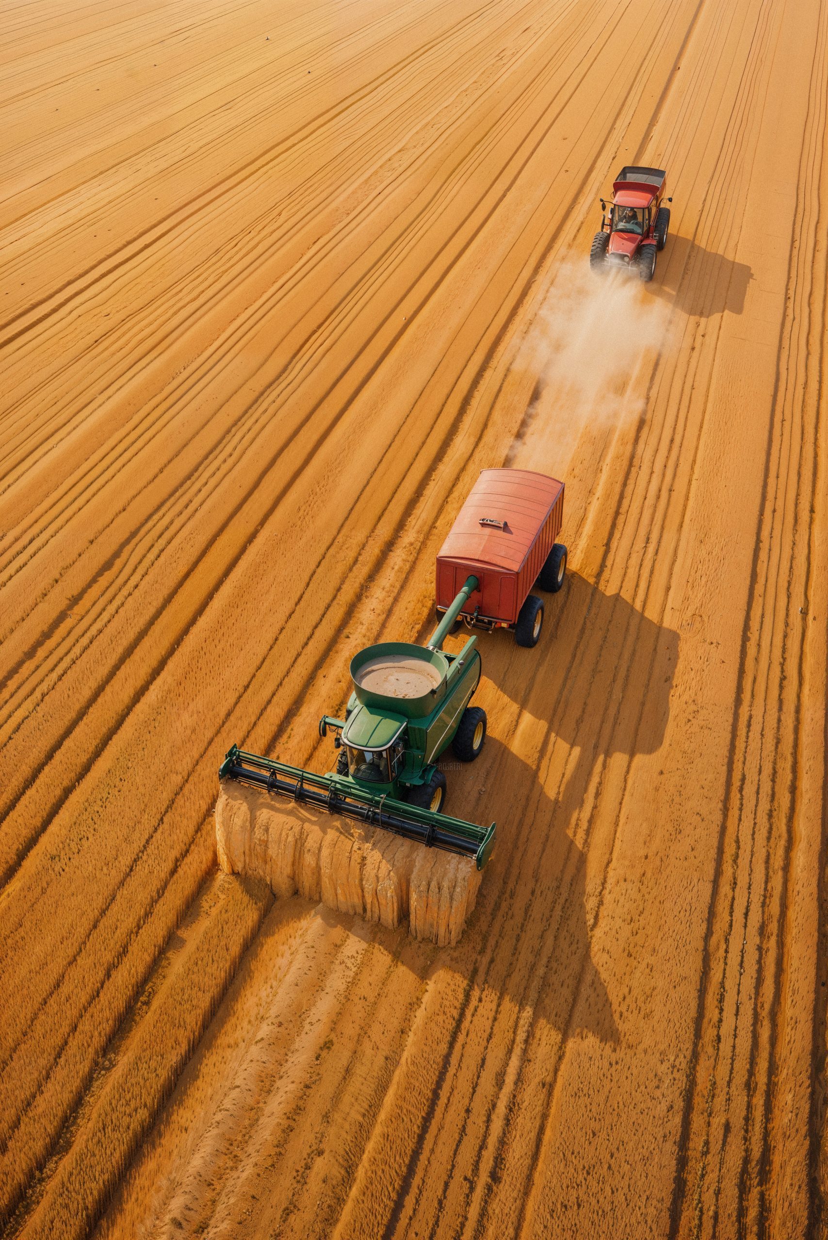 Grain Trucks of Different Varieties