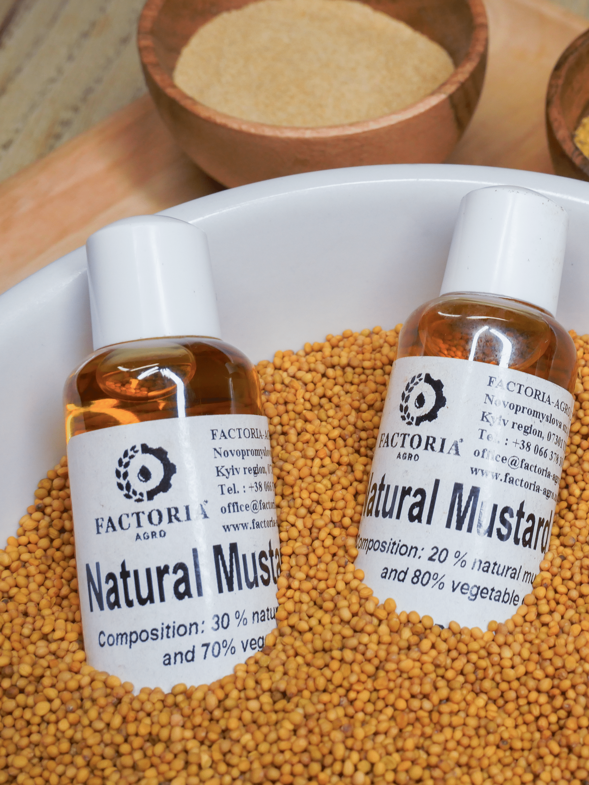 Natural Mustard Essential Oild (Volatile Oil)